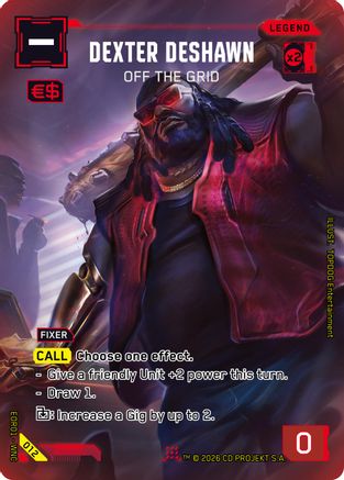 Dexter DeShawn - Off the Grid (012) - Edgerunner Open Season 1 Foil