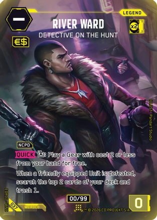 River Ward - Detective on the Hunt (038) - Edgerunner Open Season 1 Foil