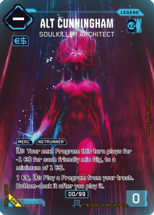 Alt Cunningham - Soulkiller Architect (048) - Edgerunner Open Season 1 Foil