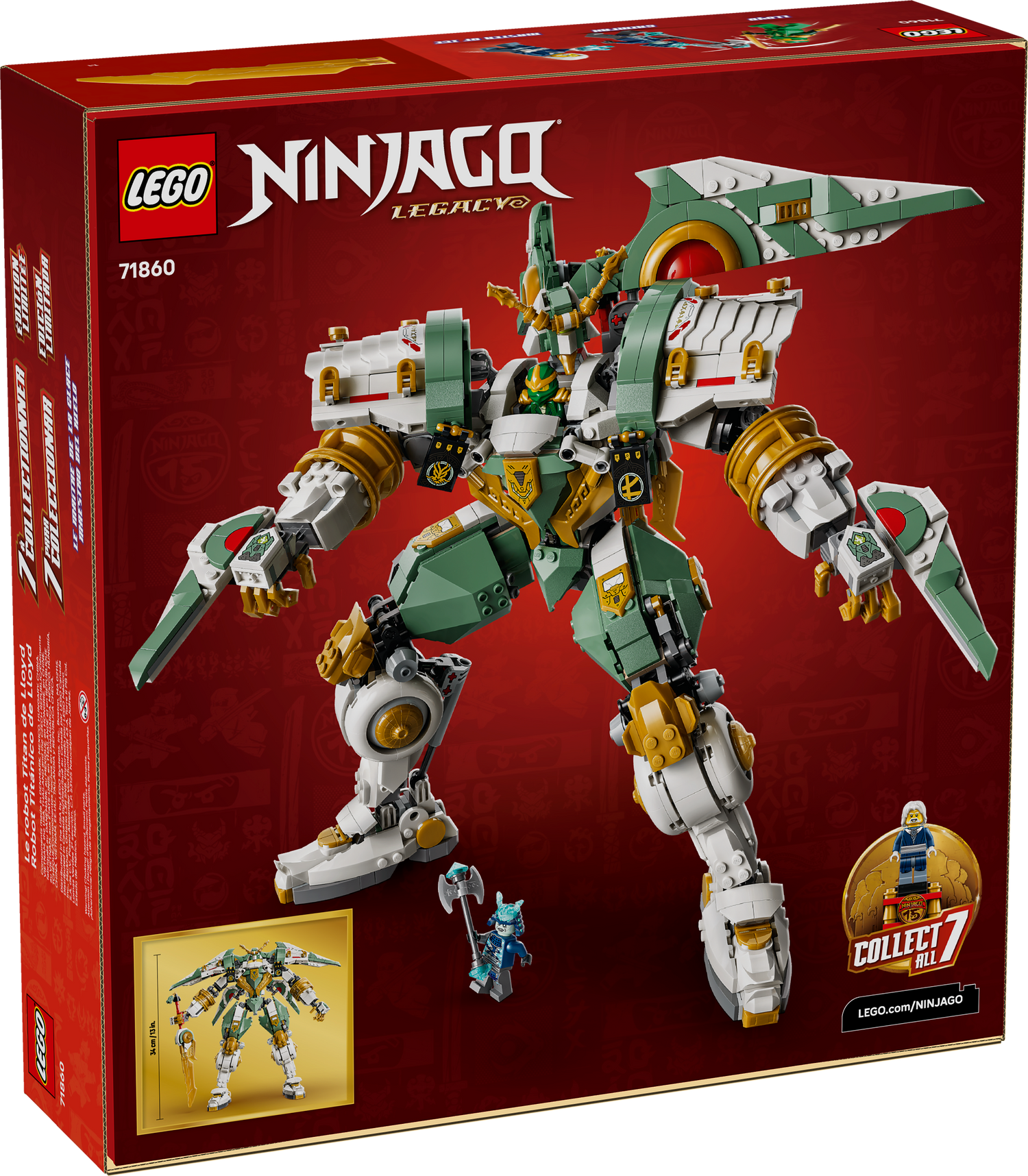 LEGO® - NINJAGO® - Lloyd’s Titan Mech - Building Kit - 71860 - Lego - Card Brawlers | Quebec | Canada |
