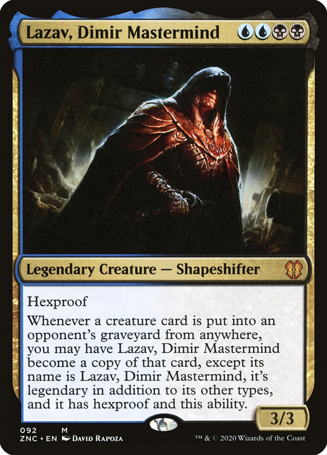 Lazav, Dimir Mastermind [Zendikar Rising Commander] - Magic: The Gathering - Card Brawlers | Quebec | Canada |