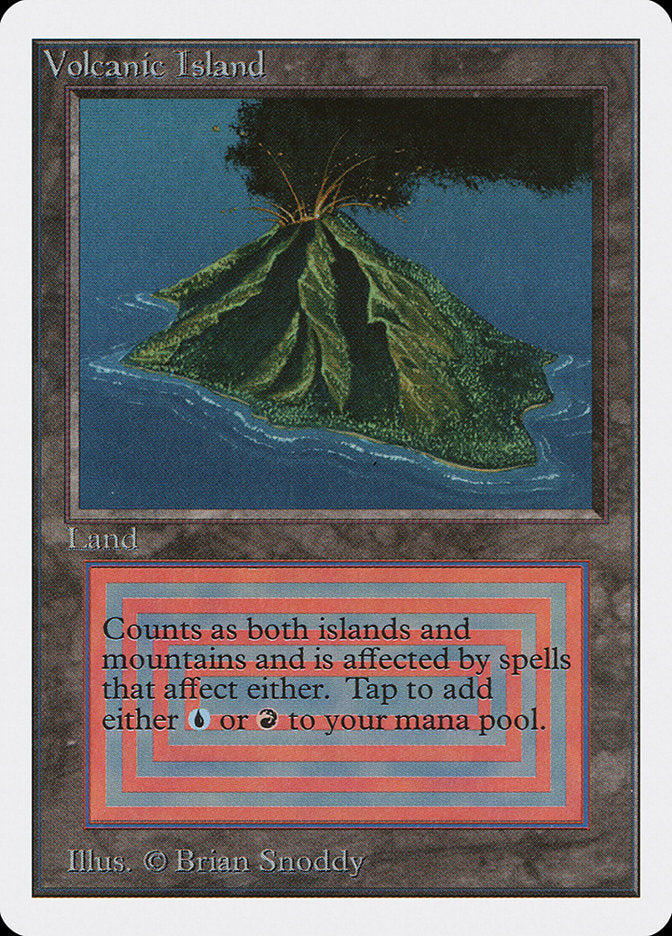 Volcanic Island [Unlimited Edition] - Magic: The Gathering - Card Brawlers | Quebec | Canada |