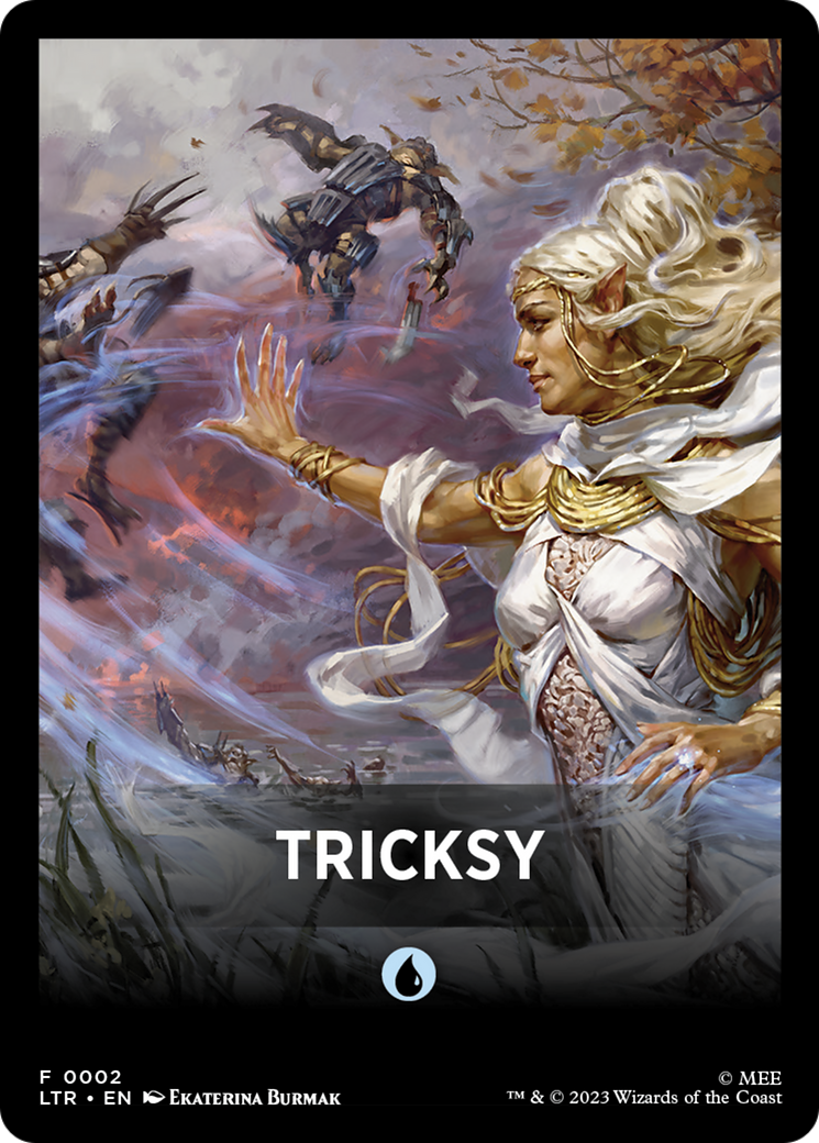 Tricksy Theme Card [The Lord of the Rings: Tales of Middle-Earth Tokens] - Magic: The Gathering - Card Brawlers | Quebec | Canada |