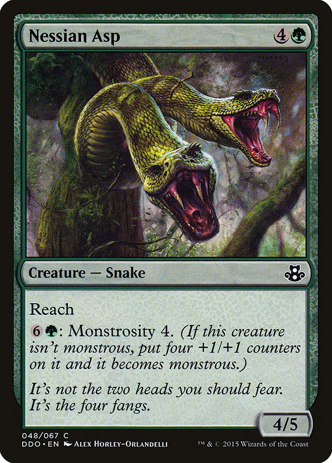Nessian Asp [Duel Decks: Elspeth vs. Kiora] - Magic: The Gathering - Card Brawlers | Quebec | Canada |
