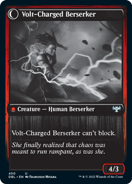 Voltaic Visionary // Volt-Charged Berserker [Innistrad: Double Feature] - Magic: The Gathering - Card Brawlers | Quebec | Canada |