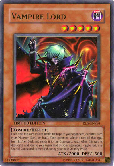 Vampire Lord [RDS-ENSE4] Ultra Rare - Yu-Gi-Oh! - Card Brawlers | Quebec | Canada |