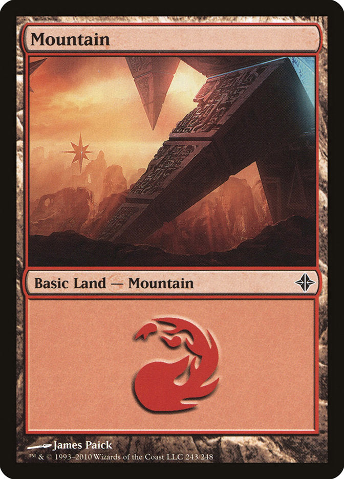 Mountain (243) [Rise of the Eldrazi] - Magic: The Gathering - Card Brawlers | Quebec | Canada |
