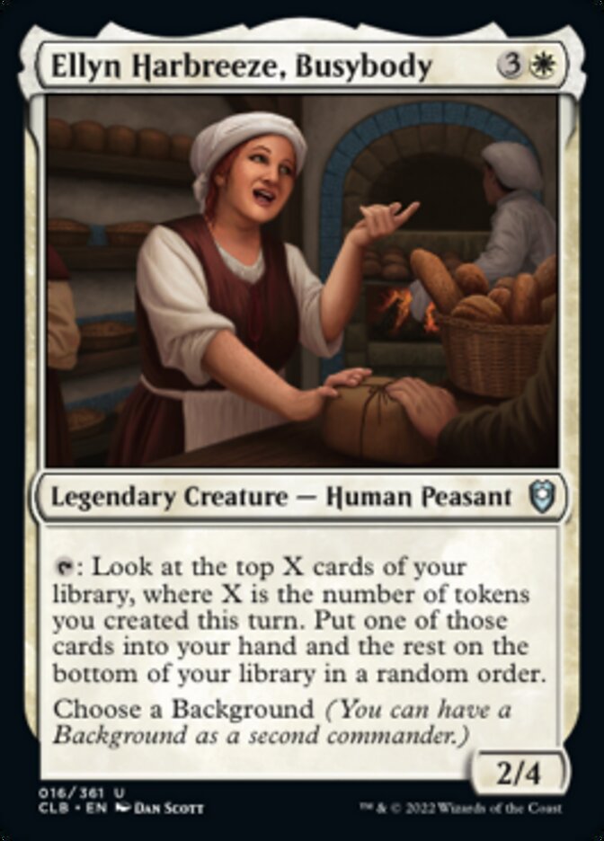 Ellyn Harbreeze, Busybody [Commander Legends: Battle for Baldur's Gate] - Magic: The Gathering - Card Brawlers | Quebec | Canada |
