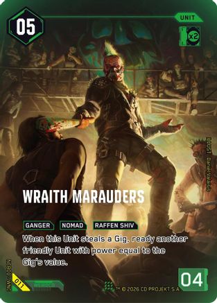 Wraith Marauders (011) - Night City Brawl Season 1 Foil