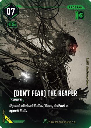 (Don't Fear) The Reaper (012) - Night City Brawl Season 1 Foil