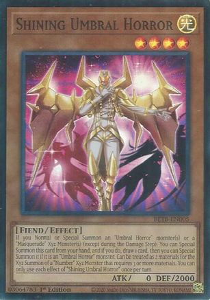 Shining Umbral Horror (BETB-EN005) Super Rare - Beyond the Brave