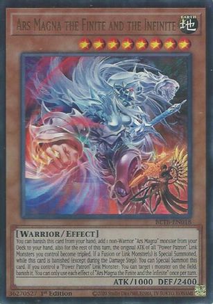 Ars Magna the Finite and the Infinite (BETB-EN018) Ultra Rare - Beyond the Brave