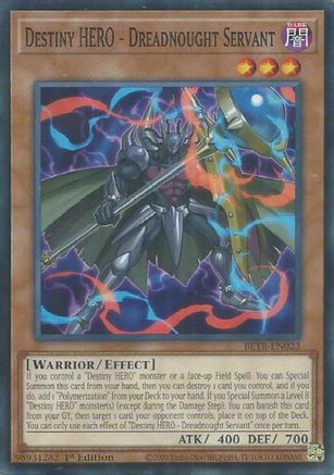 Destiny HERO - Dreadnought Servant (BETB-EN023) Common - Beyond the Brave