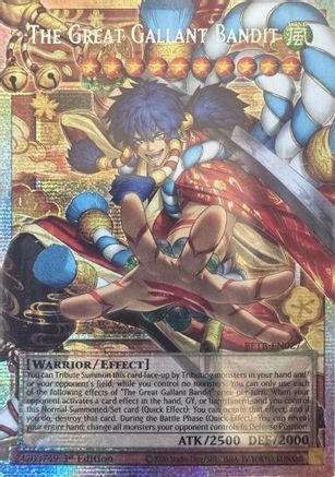 The Great Gallant Bandit (Starlight Rare) (Extended Art) (BETB-EN027) Starlight Rare - Beyond the Brave