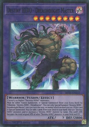 Destiny HERO - Dreadnought Master (BETB-EN037) Super Rare - Beyond the Brave