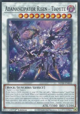 Adamancipator Risen - Tiamite (BETB-EN041) Common - Beyond the Brave