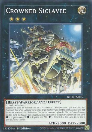 Crowned Siclavee (BETB-EN045) Common - Beyond the Brave