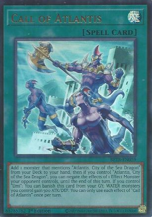 Call of Atlantis (BETB-EN059) Ultra Rare - Beyond the Brave
