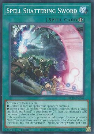 Spell Shattering Sword (BETB-EN064) Common - Beyond the Brave