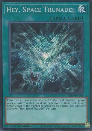 Hey, Space Trunade! (BETB-EN068) Secret Rare - Beyond the Brave