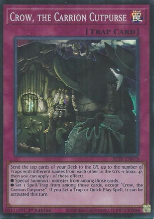 Crow, the Carrion Cutpurse (BETB-EN079) Super Rare - Beyond the Brave