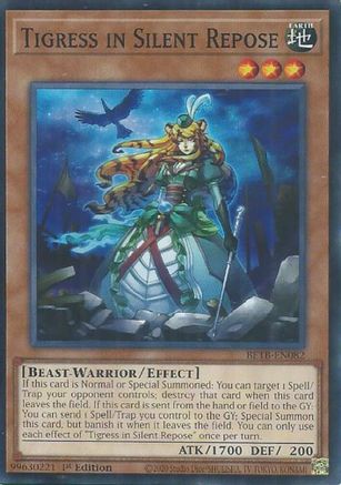 Tigress in Silent Repose (BETB-EN082) Common - Beyond the Brave