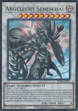 Angelechy Seneschal (BETB-EN091) Super Rare - Beyond the Brave