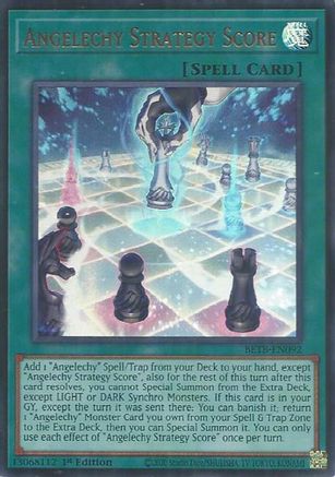 Angelechy Strategy Score (BETB-EN092) Ultra Rare - Beyond the Brave