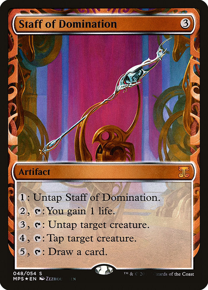Staff of Domination [Kaladesh Inventions] - Magic: The Gathering - Card Brawlers | Quebec | Canada |