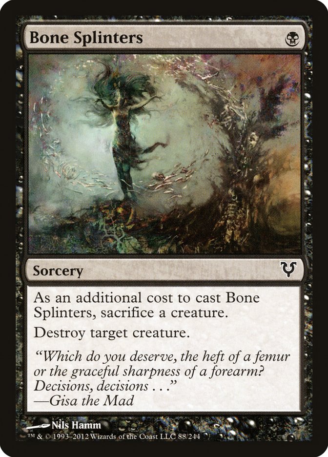 Bone Splinters [Avacyn Restored] - Magic: The Gathering - Card Brawlers | Quebec | Canada |