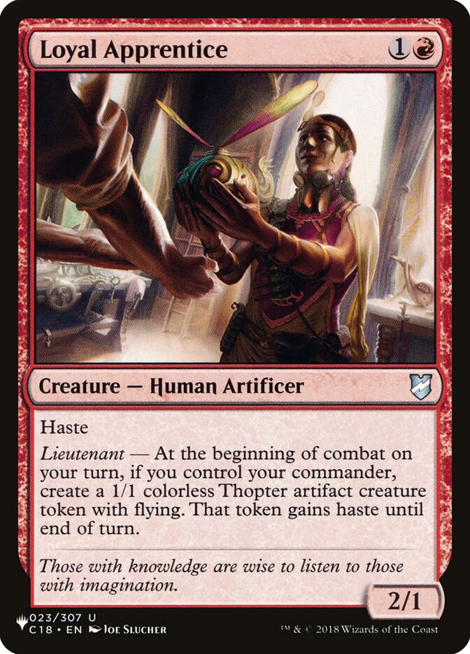 Loyal Apprentice [The List] - Magic: The Gathering - Card Brawlers | Quebec | Canada |