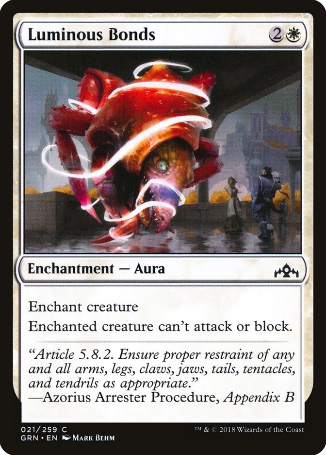 Luminous Bonds [Guilds of Ravnica] - Magic: The Gathering - Card Brawlers | Quebec | Canada |