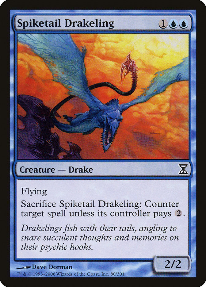 Spiketail Drakeling [Time Spiral] - Magic: The Gathering - Card Brawlers | Quebec | Canada |