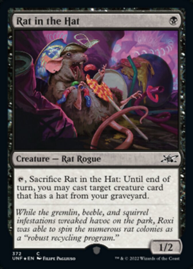 Rat in the Hat (Galaxy Foil) [Unfinity] - Magic: The Gathering - Card Brawlers | Quebec | Canada |