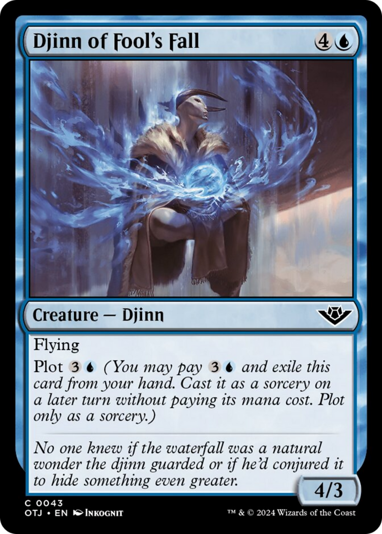 Djinn of Fool's Fall [Outlaws of Thunder Junction] - Magic: The Gathering - Card Brawlers | Quebec | Canada |
