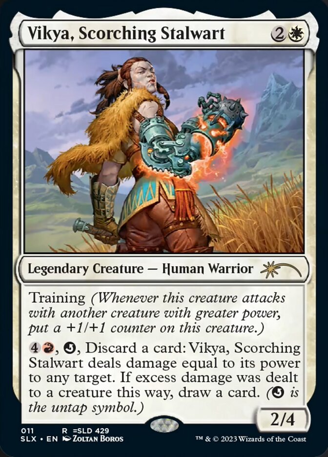 Vikya, Scorching Stalwart [Secret Lair: Universes Within] - Magic: The Gathering - Card Brawlers | Quebec | Canada |