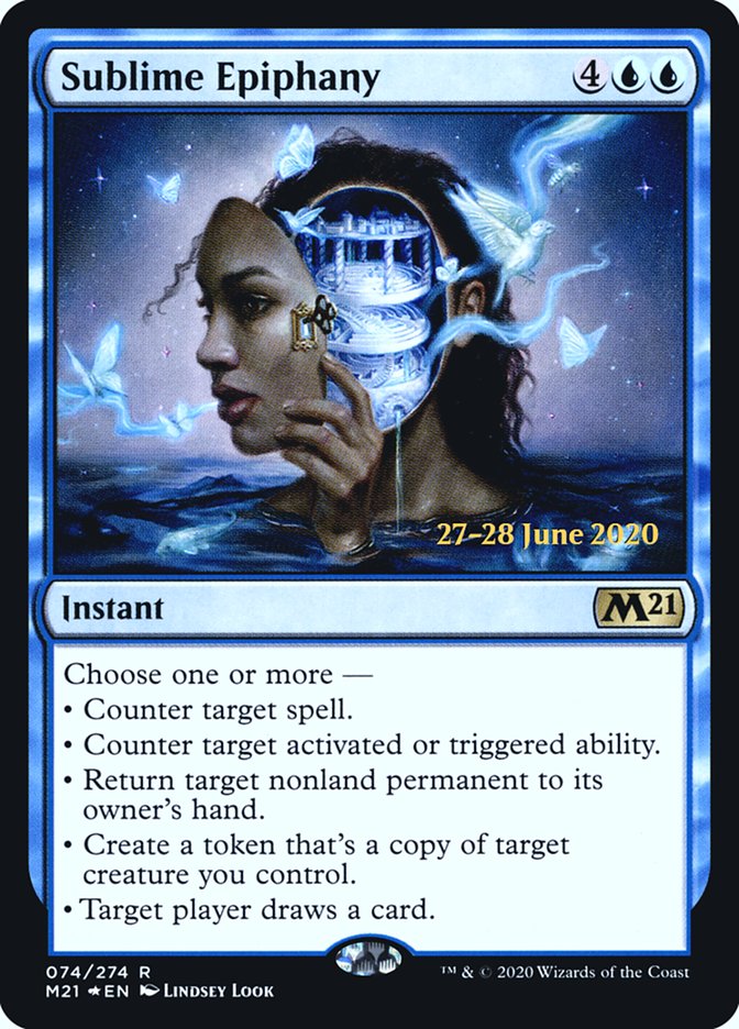 Sublime Epiphany [Core Set 2021 Prerelease Promos] - Magic: The Gathering - Card Brawlers | Quebec | Canada |