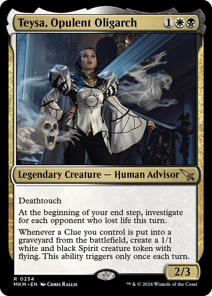 Teysa, Opulent Oligarch [Murders at Karlov Manor] - Magic: The Gathering - Card Brawlers | Quebec | Canada |