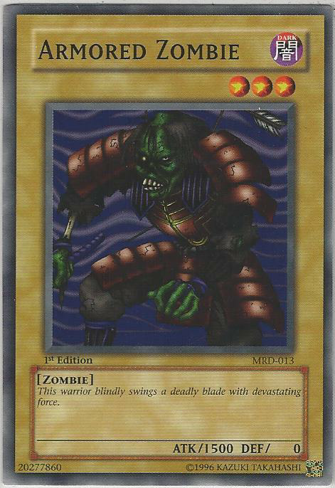 Armored Zombie [MRD-013] Common - Yu-Gi-Oh! - Card Brawlers | Quebec | Canada |