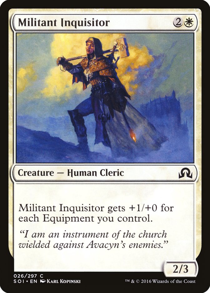 Militant Inquisitor [Shadows over Innistrad] - Magic: The Gathering - Card Brawlers | Quebec | Canada |