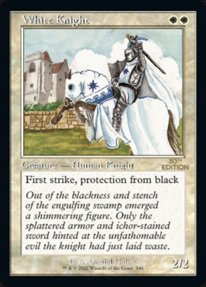 White Knight (Retro) [30th Anniversary Edition] - Magic: The Gathering - Card Brawlers | Quebec | Canada |