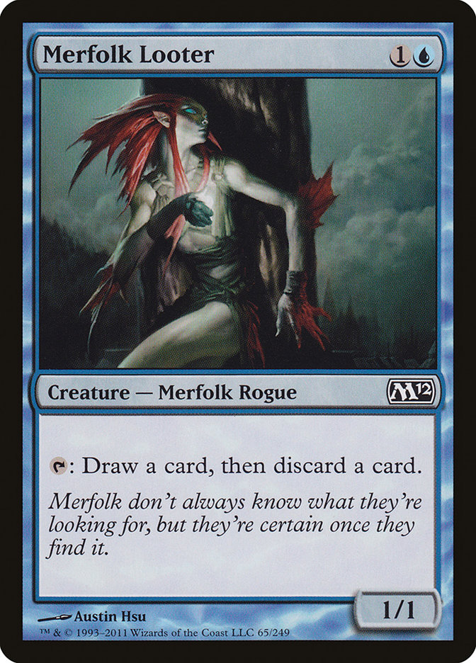 Merfolk Looter [Magic 2012] - Magic: The Gathering - Card Brawlers | Quebec | Canada |