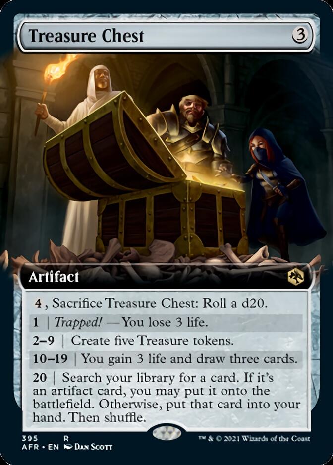 Treasure Chest (Extended Art) [Dungeons & Dragons: Adventures in the Forgotten Realms] - Magic: The Gathering - Card Brawlers | Quebec | Canada |