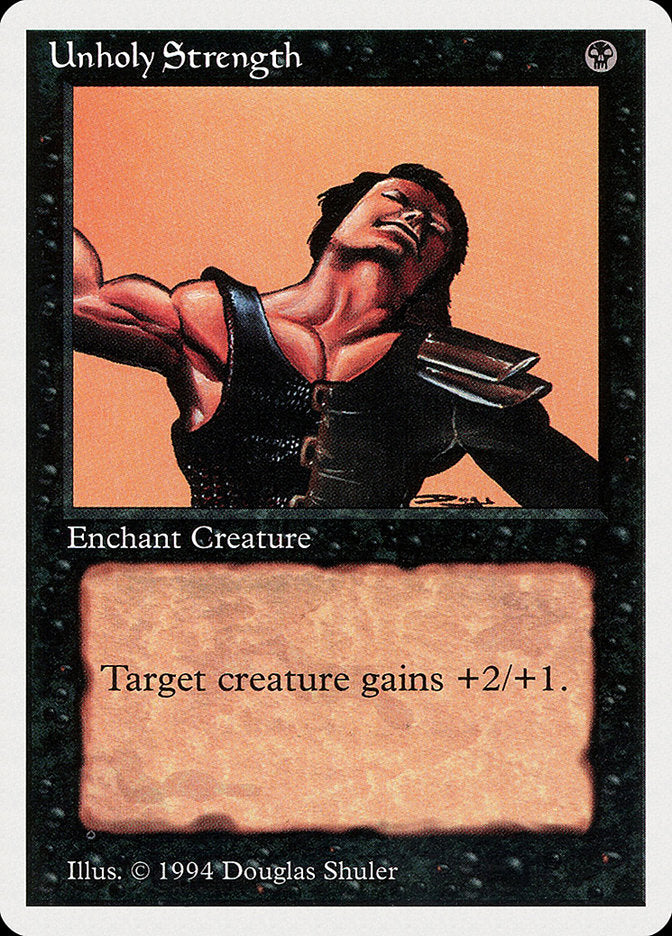 Unholy Strength [Summer Magic / Edgar] - Magic: The Gathering - Card Brawlers | Quebec | Canada |