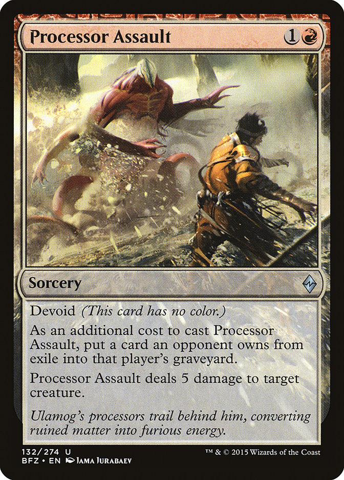 Processor Assault [Battle for Zendikar] - Magic: The Gathering - Card Brawlers | Quebec | Canada |