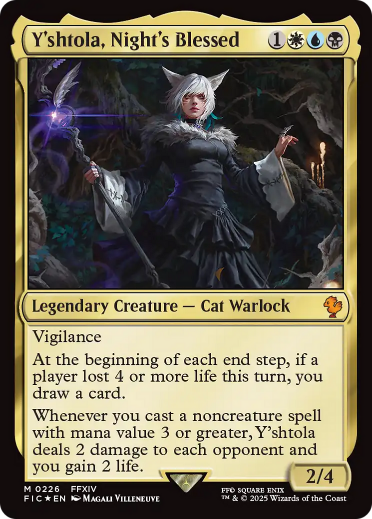 Y'shtola, Night's Blessed (Surge Foil) [FINAL FANTASY Commander] - Magic: The Gathering - Card Brawlers | Quebec | Canada |
