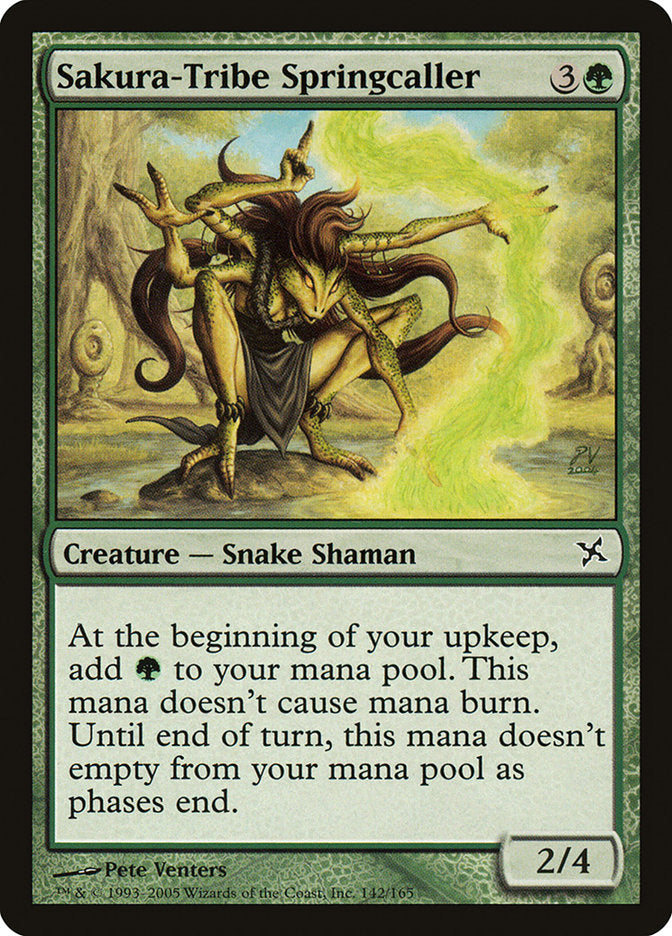 Sakura-Tribe Springcaller [Betrayers of Kamigawa] - Magic: The Gathering - Card Brawlers | Quebec | Canada |