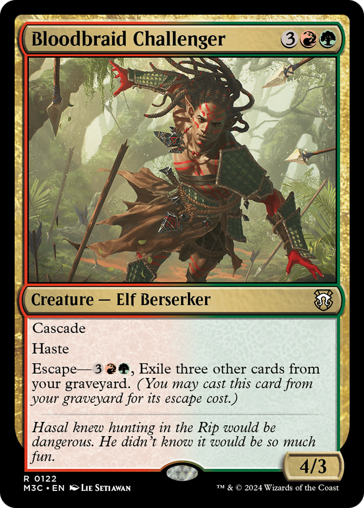 Bloodbraid Challenger [Modern Horizons 3 Commander] - Magic: The Gathering - Card Brawlers | Quebec | Canada |