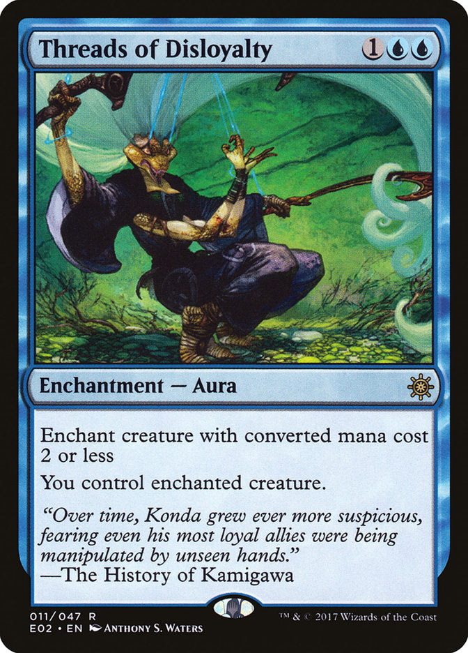 Threads of Disloyalty [Explorers of Ixalan] - Magic: The Gathering - Card Brawlers | Quebec | Canada |