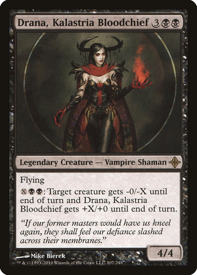 Drana, Kalastria Bloodchief [Rise of the Eldrazi] - Magic: The Gathering - Card Brawlers | Quebec | Canada |